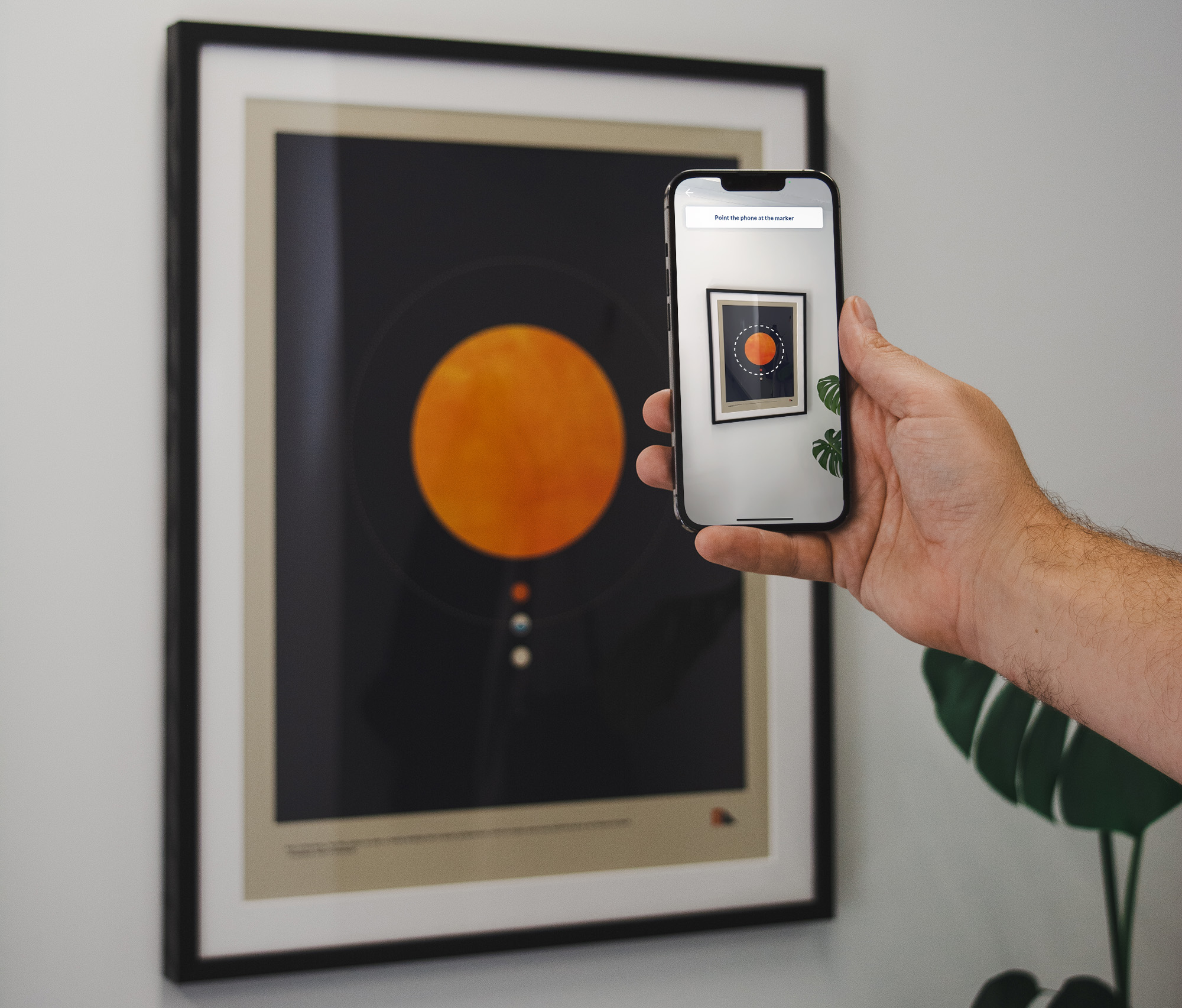 Space AR image tracking
